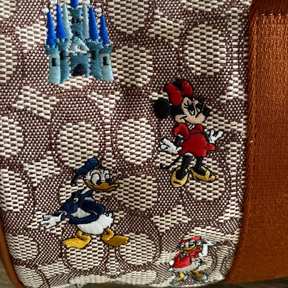 Disney X Coach Duffle In Signature Textile Jacquard NWT - Picture 7 of 12
